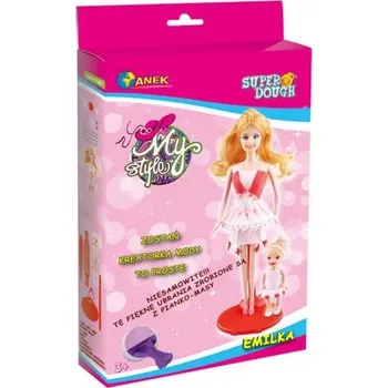 Panenka Pěnová modelovací hmota. Můj styl - panenka Emilka. /Anek