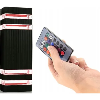 Stojací lampa Venkovní lampa na terasa balkon RGB LED s dálkovým ovládáním