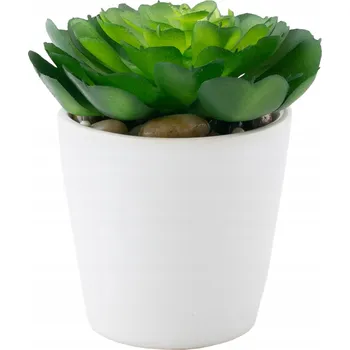 umělá květina UMĚLÁ ECHEVÉRIE v keramickém květináči