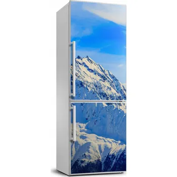 Fototapeta Foto Nálepka Skin na lednici Krajina Hory v zimě