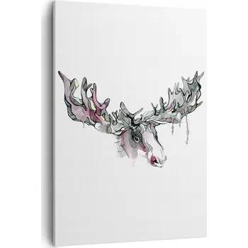 Obraz Obraz na plátně do obýváku ložnice 50x70 abstrakce obrazy na zeď