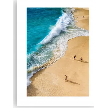 Obraz Obraz plakát do obýváku ložnice 30x40 pláž foto plakáty na zeď bez rámu