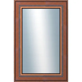 Zrcadlo Zrcadlo DANTIK nástěnné obdélníkové, dřevěný rám, 400 x 600 mm