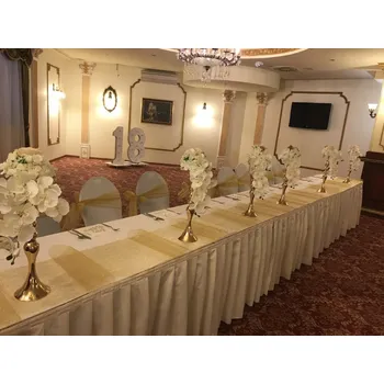 Svatební dekorace Zlatá váza