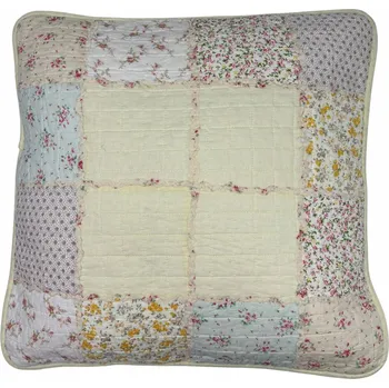 Povlak na polštářek Dekorační povlak na polštář Patchwork 100% Bavlna Boho Farmhouse Country N6