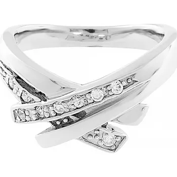 Souprava šperků Nerezový prsten 5324 (velikost 62) - stříbrné barvy