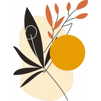 Plakát Plakát Podzimní Grácie bez rámu 29,7 x 42 cm