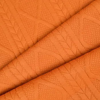 Pletenina / žakár copy Big skořicová