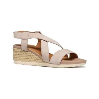 Dámské baleríny Espadrilky Geox D Ischia Corda D55HHA 00022 C8156 Béžová 39