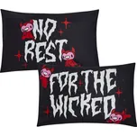 povlaky na polštáře KILLSTAR x GLOOMY the Naughty Grizzly - Gloomy Bear - Black