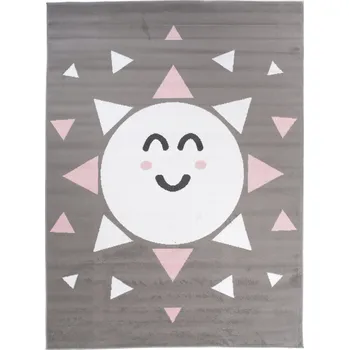 Koberec KOBEREC PINKY 180x250 SLUNÍČKO PASTELOVÝ PRO DĚTI