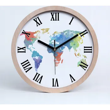 Hodiny Nástěnné hodiny Tulup vícebarevné 30 cm