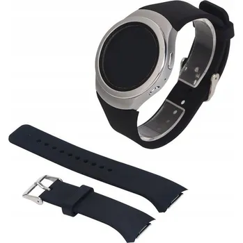 Řemínek na hodinky Silikonový řemínek pro Samsung Gear S2 / R720 / Velikost L / Černý