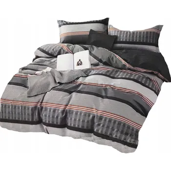 Povlečení POVLEČENÍ 160x200 BAVLNA SATÉN + 2 POVLAKY NA POLŠTÁŘ 70x80 SADA POVLEČENÍ KOSTKA