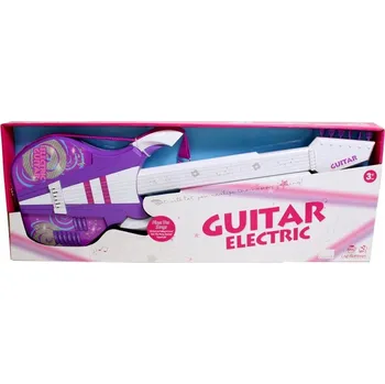Hudební nástroj pro děti ELEKTRICKÁ KYTARA pro děti 6 strun MP3
