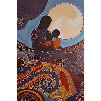 Plakát Plakát Příběhy předků bez rámu 61 x 91,5 cm