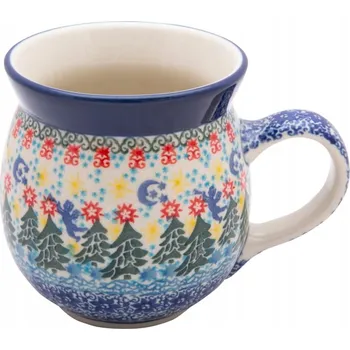 Hrnek Ceramika Artystyczna Bolesławiec keramika 470 ml