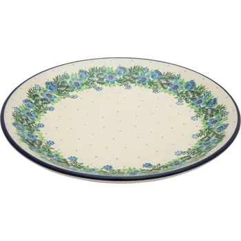 Talíř Mělký jídelní talíř Bolesławiec Ceramika Artystyczna 27 cm