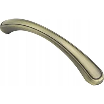 Nábytkové kování NÁBYTKOVÁ ÚCHYTKA KLASICKÁ RETRO SLZA PATINA 128mm