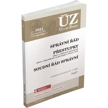 ÚZ 1621: Správní řád, soudní řád…