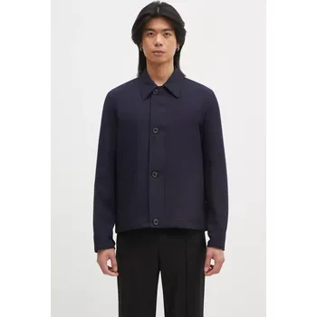 Vlněná bunda Paul Smith tmavomodrá barva, přechodná, M1R-403Z-P01746, L, 59X