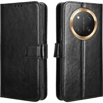 Pouzdro na mobilní telefon Flipové pouzdro Erbord pro Honor Magic7 Lite, černé