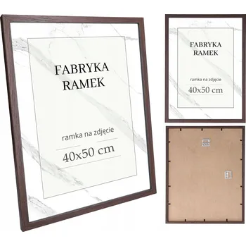 Rám na obraz Rámeček 40x50 rámeček na fotografie wenge rám na fotky
