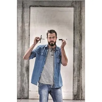 Otvírák Sada na víno Troika, černo-červená, otvírák, nůž, vakuová zátka