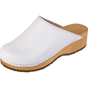 Dámská zdravotní obuv Buxa Pohodlné dřeváky PZM1 - Bílá Velikost: 39
