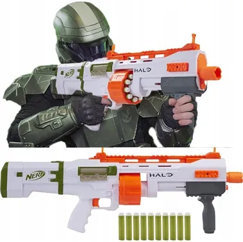 Dětská zbraň Pistole Puška Nerf Halo Bulldog SG E9271