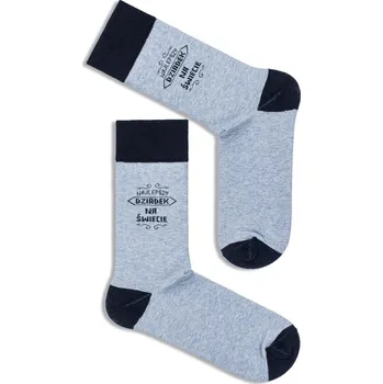 Pánské ponožky Pánské ponožky Milena - Děda s grácií, mélange 38-41 i170_M0125004H02