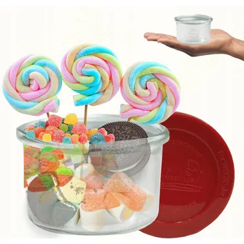 Sklenice Silikonová sklenice WECK Sklenice zavařovací sklenice 200 Ml FORMA