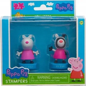 Dětské razítko Prasátko Pepa Razítka SADA 2 KUSY