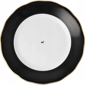 Talíř Dezertní talíř Ćmielów Alaska Circus Black 19 cm