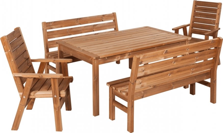 Zahradní set z masivu ThermoWood - PROWOOD - SET L3 - Samostatný set