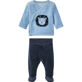 lupilu® Dětská souprava s BIO bavlnou, 2dílná (modrá, 74/80)