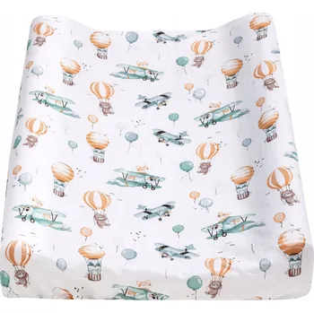 Prostěradlo Potah na přebalovací podložku JUKKI bavlněný 70x50 cm vícebarevný