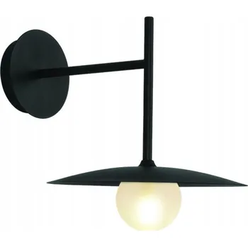 Nástěnné svítidlo ACA Lighting svítidlo 1xG9 AFINAR černá + matné sklo 25X28X32CM OD