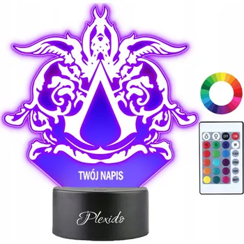 Lampička Plexido vícebarevná Noční lampa