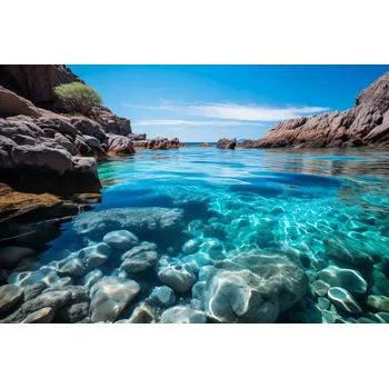 Plakát Plakát Křišťálová Voda bez rámu 45 x 30 cm