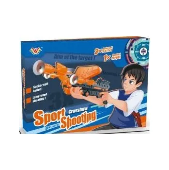 Dětská zbraň PISTOLET WYRZUTNIA NA STRZAŁKI+ TARCZA STŘELNICE