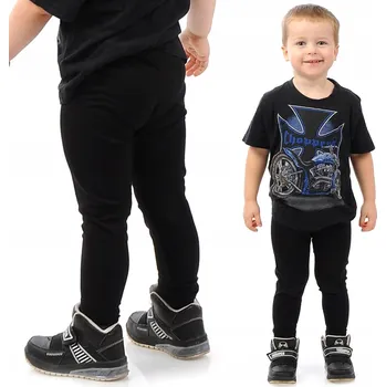 Dámské legíny Chlapecké legíny Dlouhé legíny LAEMI 495 Černé 146