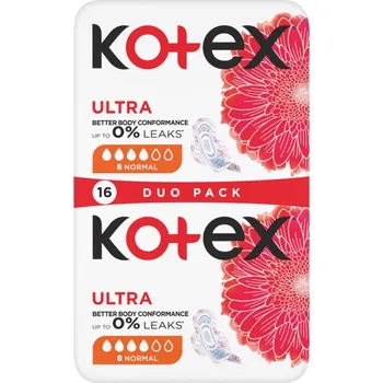 Menstruační vložka Kotex vložky Ultra Normal 16 ks