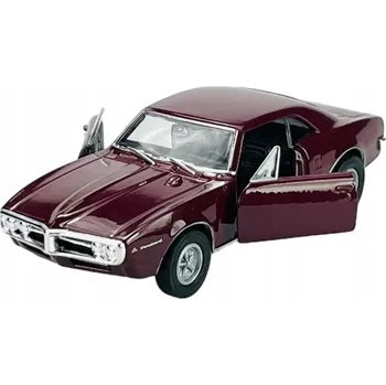autíčko WELLY OLD TIMER 1967 PONTIAC FIREBIRD ČERVENÝ 1:34 NOVÝ KOVOVÝ MODEL
