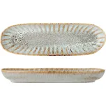 Bloomingville Servírovací tác FLEUR D.37 cm hnědý