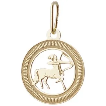 Přívěsek Přívěšek znamení Střelec ze žlutého zlata PA1766 + dárek zdarma
