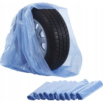 Pytle na odpadky Modré LDPE pytle/obaly na pneumatiky 58 cm - 100 ks Redats