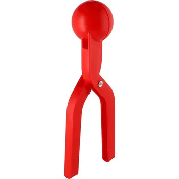 Teddies Tvořítko na sněhové koule plast 12 x 33 x 7 cm červené