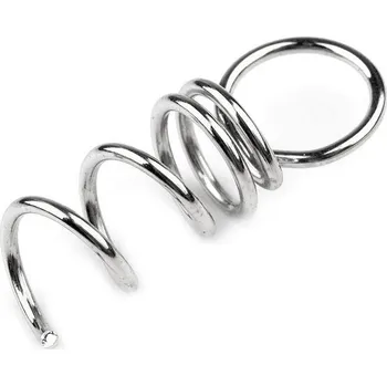 Vánoční dekorace Očko na polystyrenové ozdoby 1x3 cm Varianta: 1 platina, Balení: 100 ks