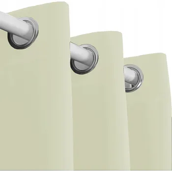 Obraz Závěs polozatemňovací s kroužky 145 cm x 160 cm